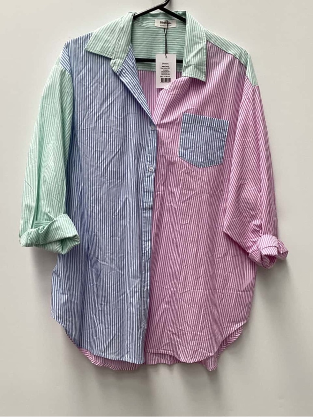 Showpo button down top
